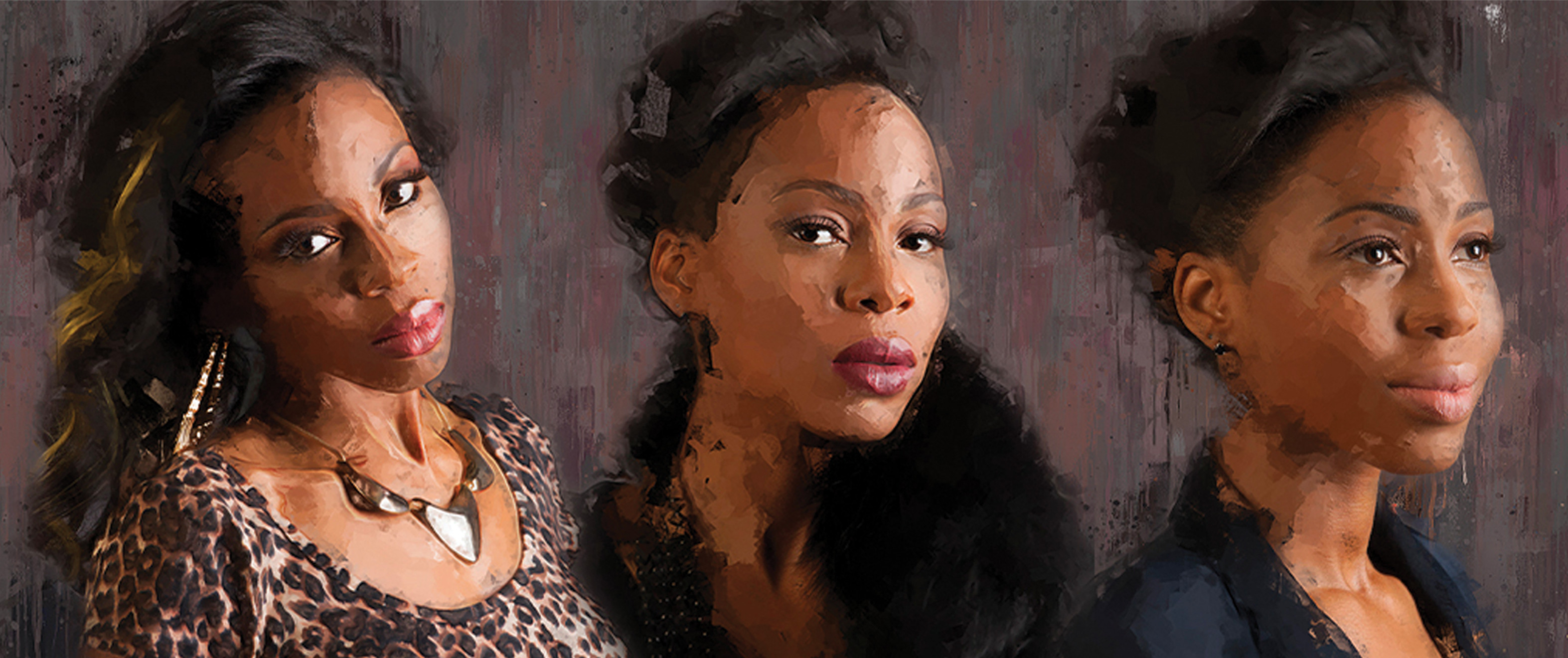 banner of the 3 black girl blues project